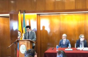 Conferencia sobre patrimonio cultural sumergido U. Externado