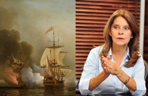 Gobierno esta dispuesto a asumir todos los riesgos y demandas por el Galeón San José