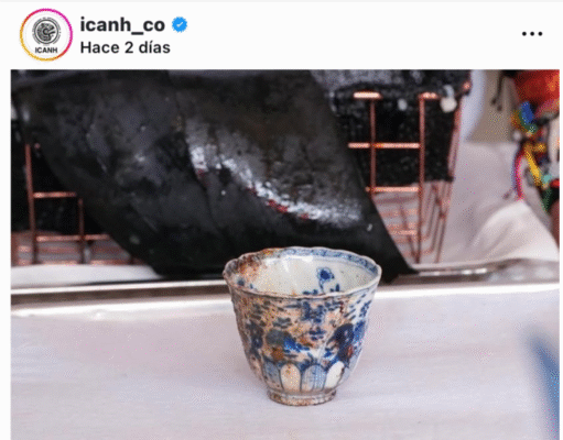 Lo que revelan las tazas de porcelana del galeón San José